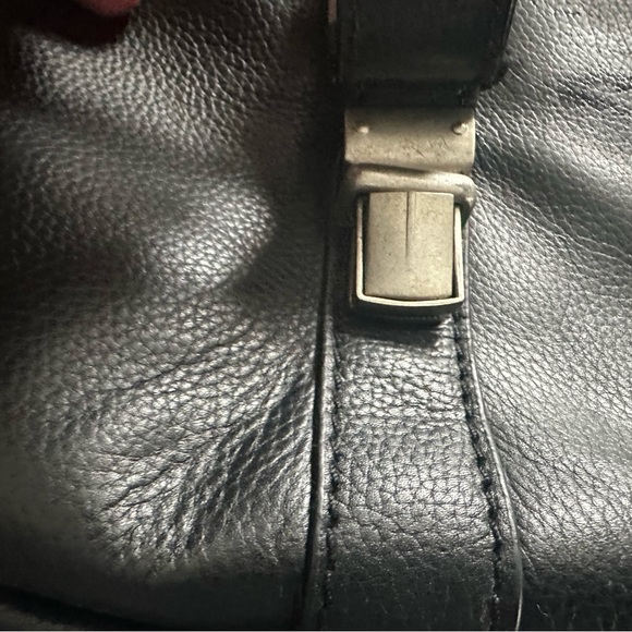 Pelle Studio Black leather laptop/briefcase beautiful condition - Picture 6 of 9